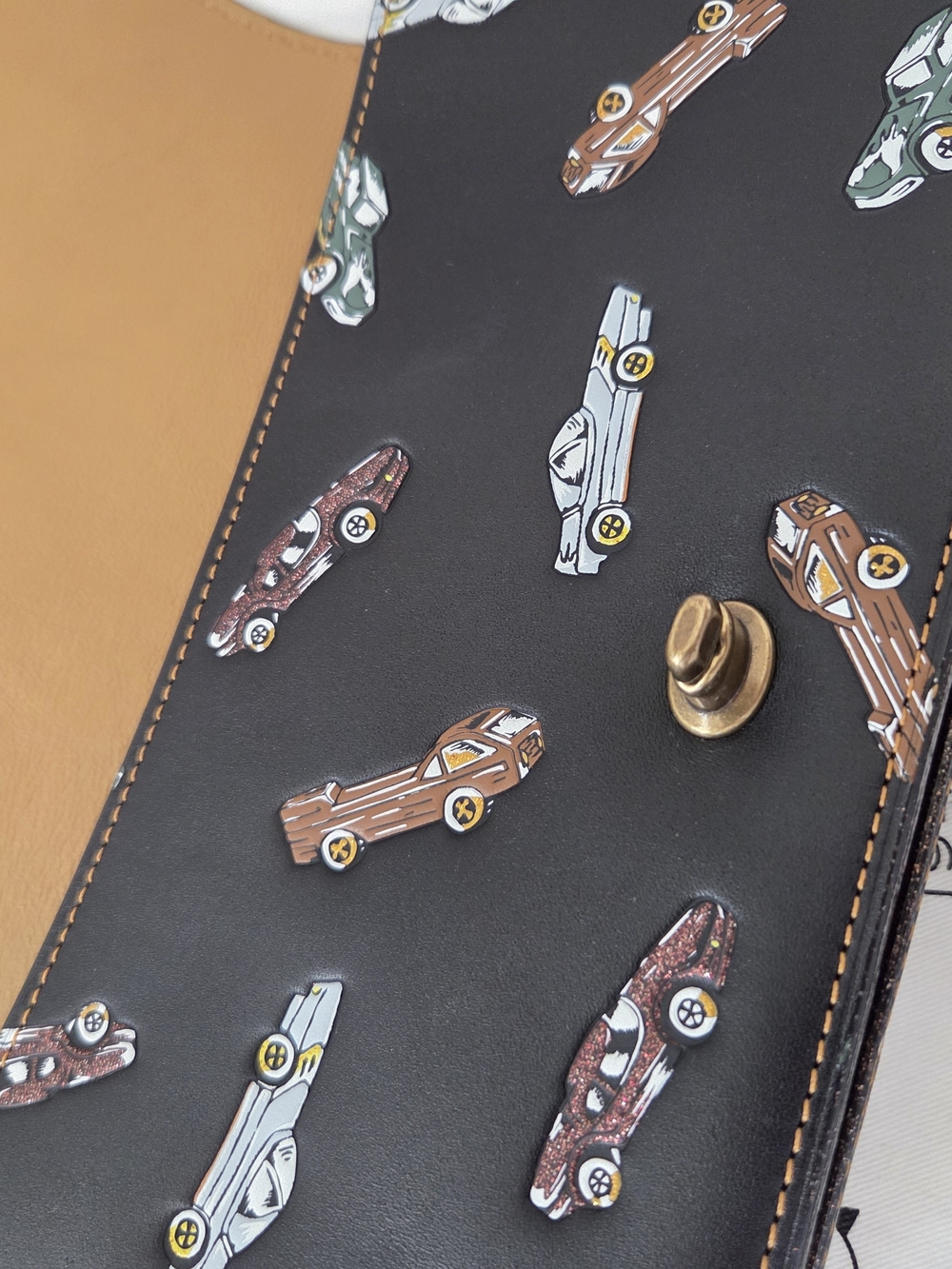 Coach 1941 Car Print Dinky Bag Limited Edition - Picture 3 of 13